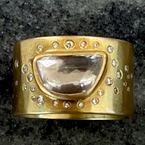 Ananda Khalsa “Out Of This World Ring”. New in box.